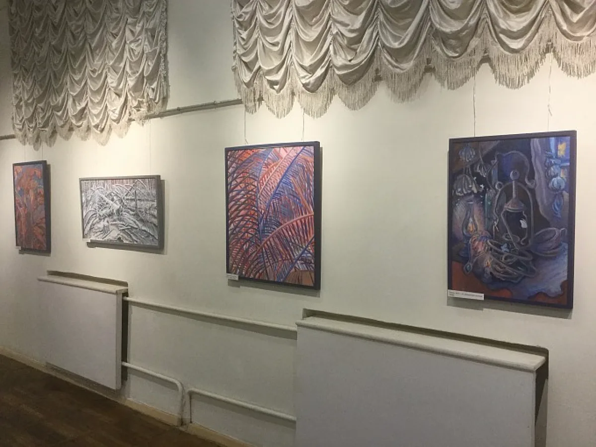 Выставка в тарусской картинной галерее